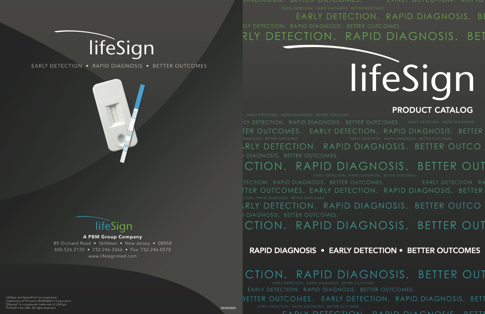 LifeSign catalog